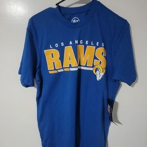 47 Brand Blue and Gold Rams T-Shirt